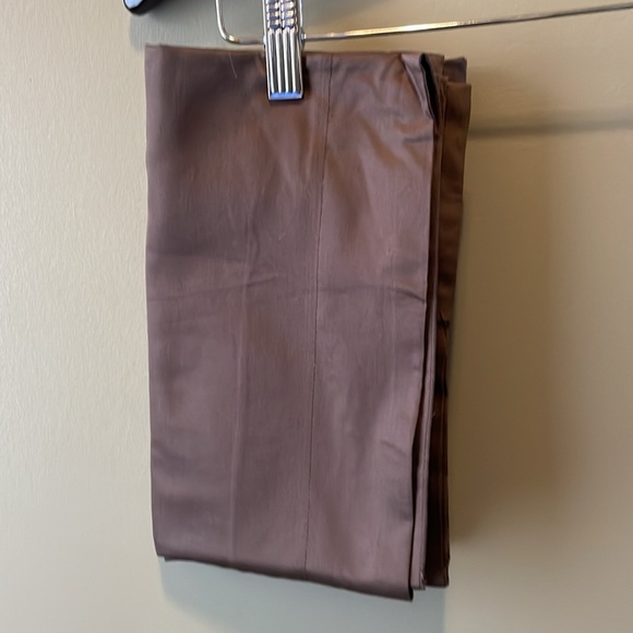 (2) President Choice Pillow Case Matching Chocolate Brown 100% Cotton Decorative - Picture 2 of 9